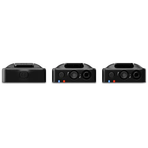 RODE Wireless GO (Gen 3) 2-Person Compact Digital Wireless Microphone System/Recorder (2.4 GHz, Black) with Two Transmitters