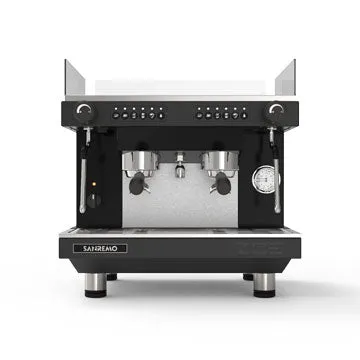 Sanremo Zoe Compact 2 Group Volumetric Espresso Machine - Black