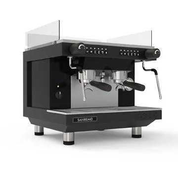 Sanremo Zoe Compact 2 Group Volumetric Espresso Machine - Black