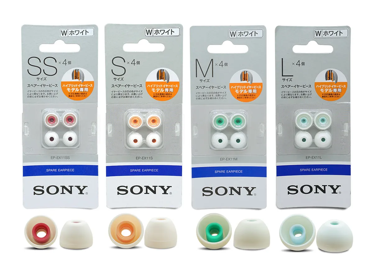 SONY EP-EX11 Hybrid Replacement Earbuds EarTips