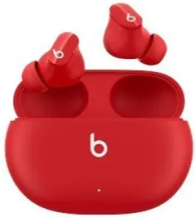 (SS_Budsrd_194252388495) Refurbished - Beats Studio Buds True Wireless Noise Cancelling Bluetooth Earbuds ( Red )