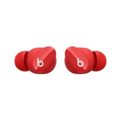 (SS_Budsrd_194252388495) Refurbished - Beats Studio Buds True Wireless Noise Cancelling Bluetooth Earbuds ( Red )