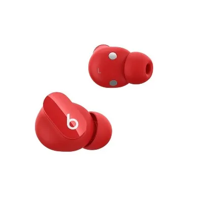 (SS_Budsrd_194252388495) Refurbished - Beats Studio Buds True Wireless Noise Cancelling Bluetooth Earbuds ( Red )