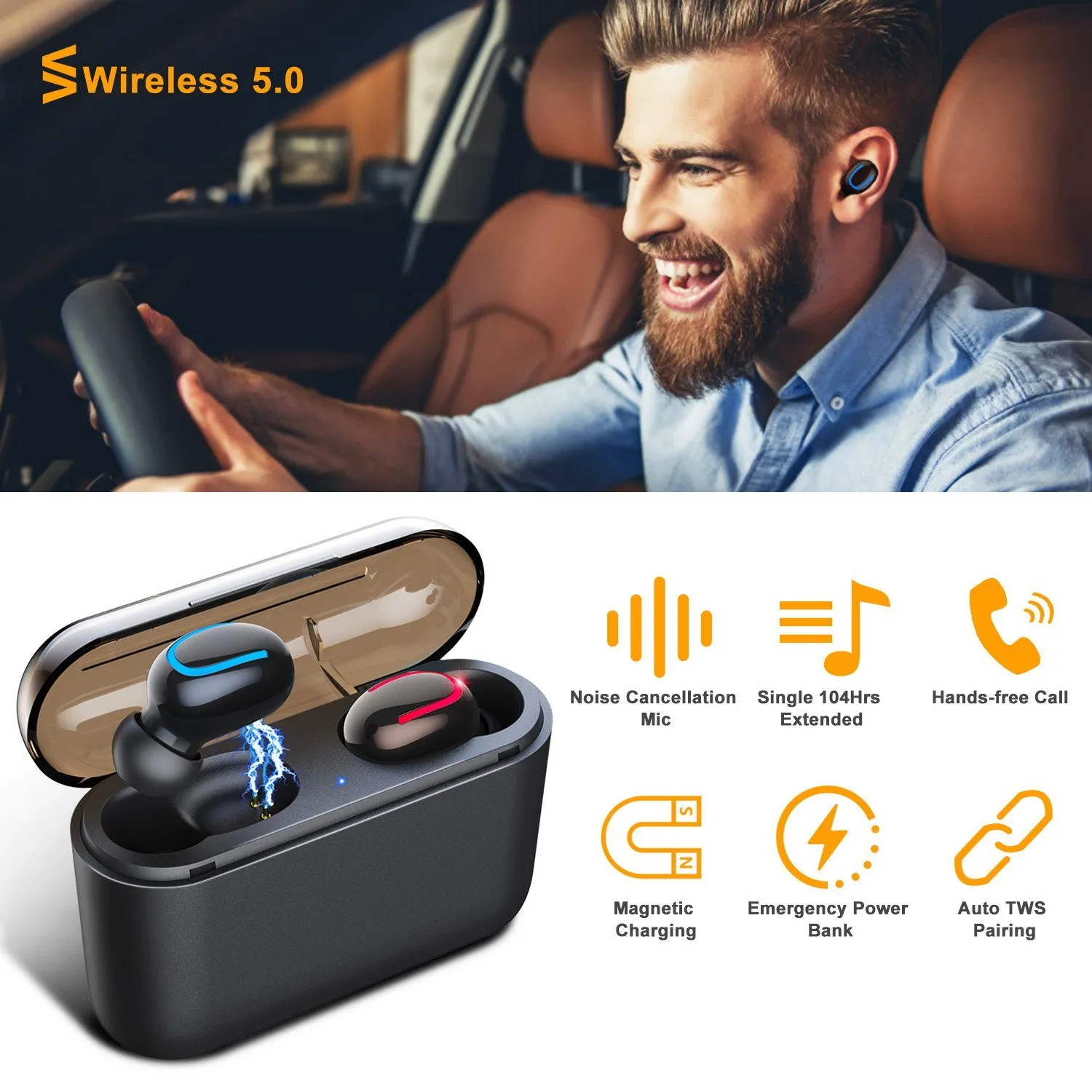 TWS Wireless 5.0 Earbuds