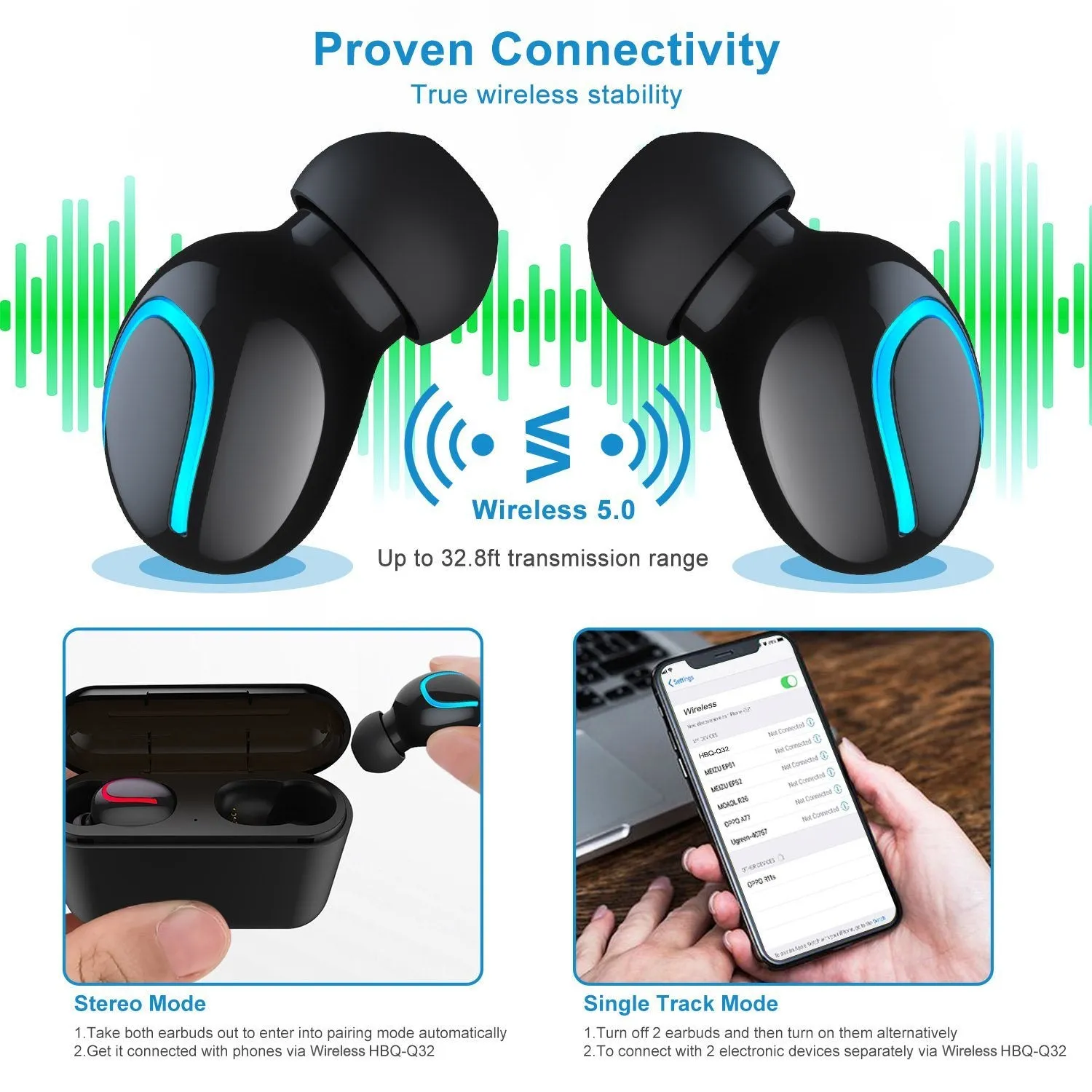 TWS Wireless 5.0 Earbuds