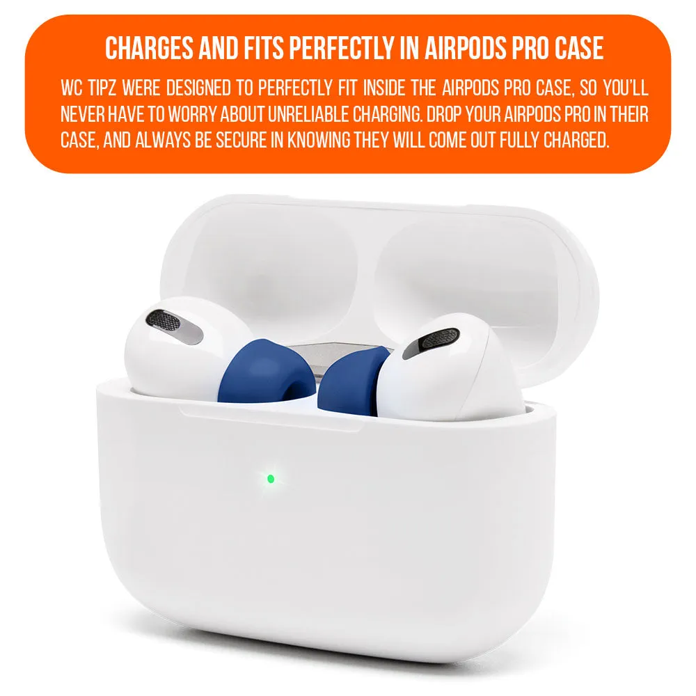 WC TipZ - Memory Foam Ear Tips for Airpods Pro & Airpods Pro 2