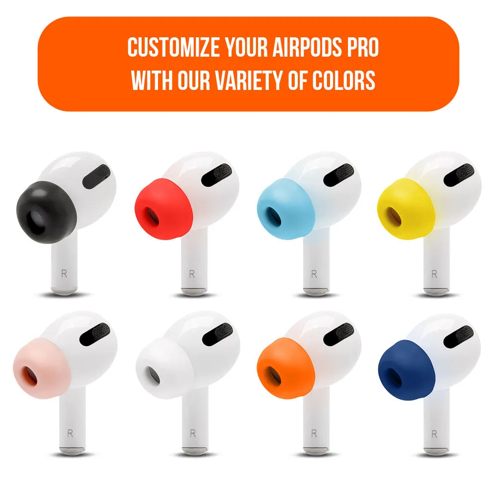 WC TipZ - Memory Foam Ear Tips for Airpods Pro & Airpods Pro 2