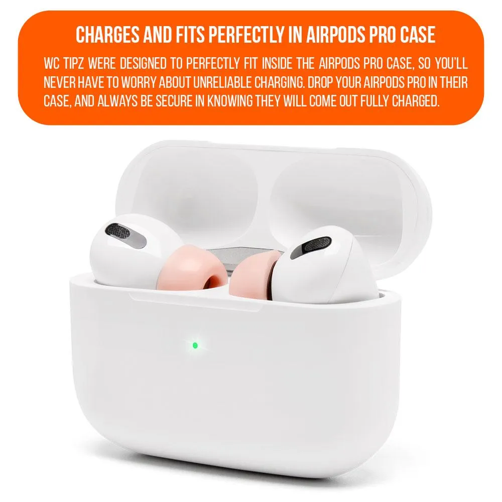 WC TipZ - Memory Foam Ear Tips for Airpods Pro & Airpods Pro 2