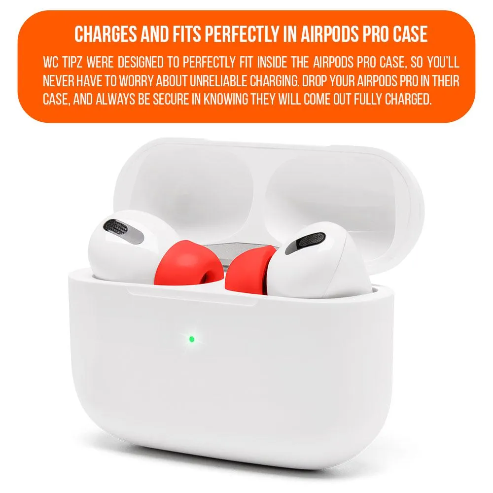 WC TipZ - Memory Foam Ear Tips for Airpods Pro & Airpods Pro 2