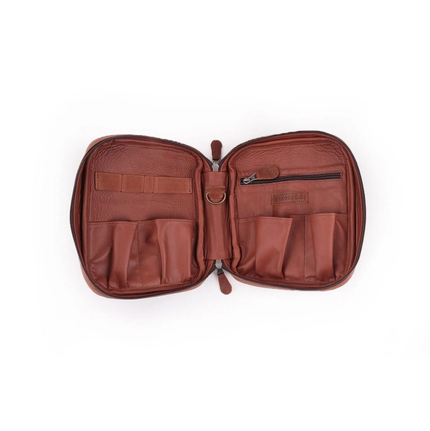 WMK221028 - Leather Travel Tech Organizer